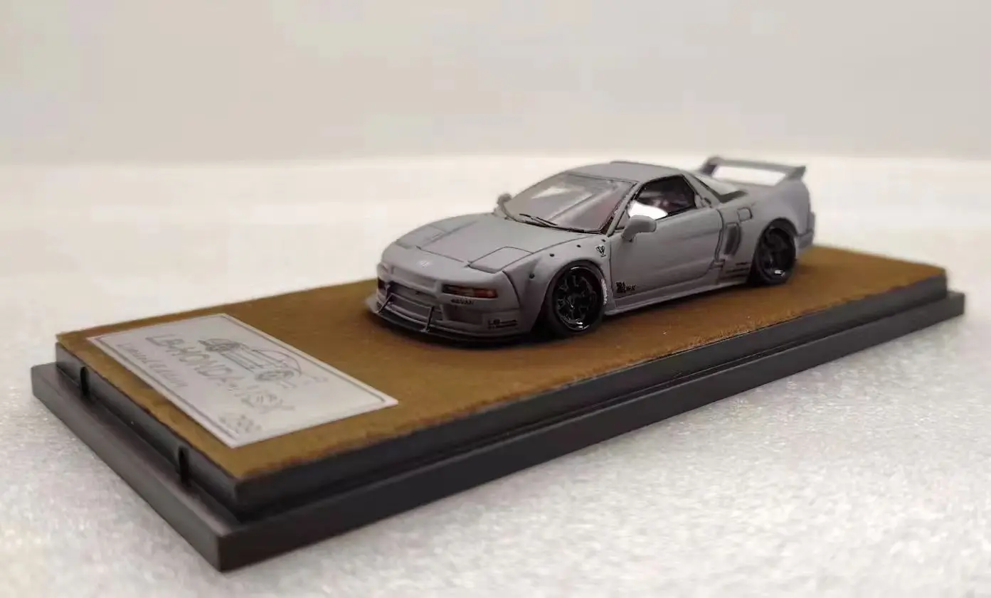 

** Предзаказ ** QIDIAN 1:64 фунта-работает NSX NA1, серая/черная модель автомобиля