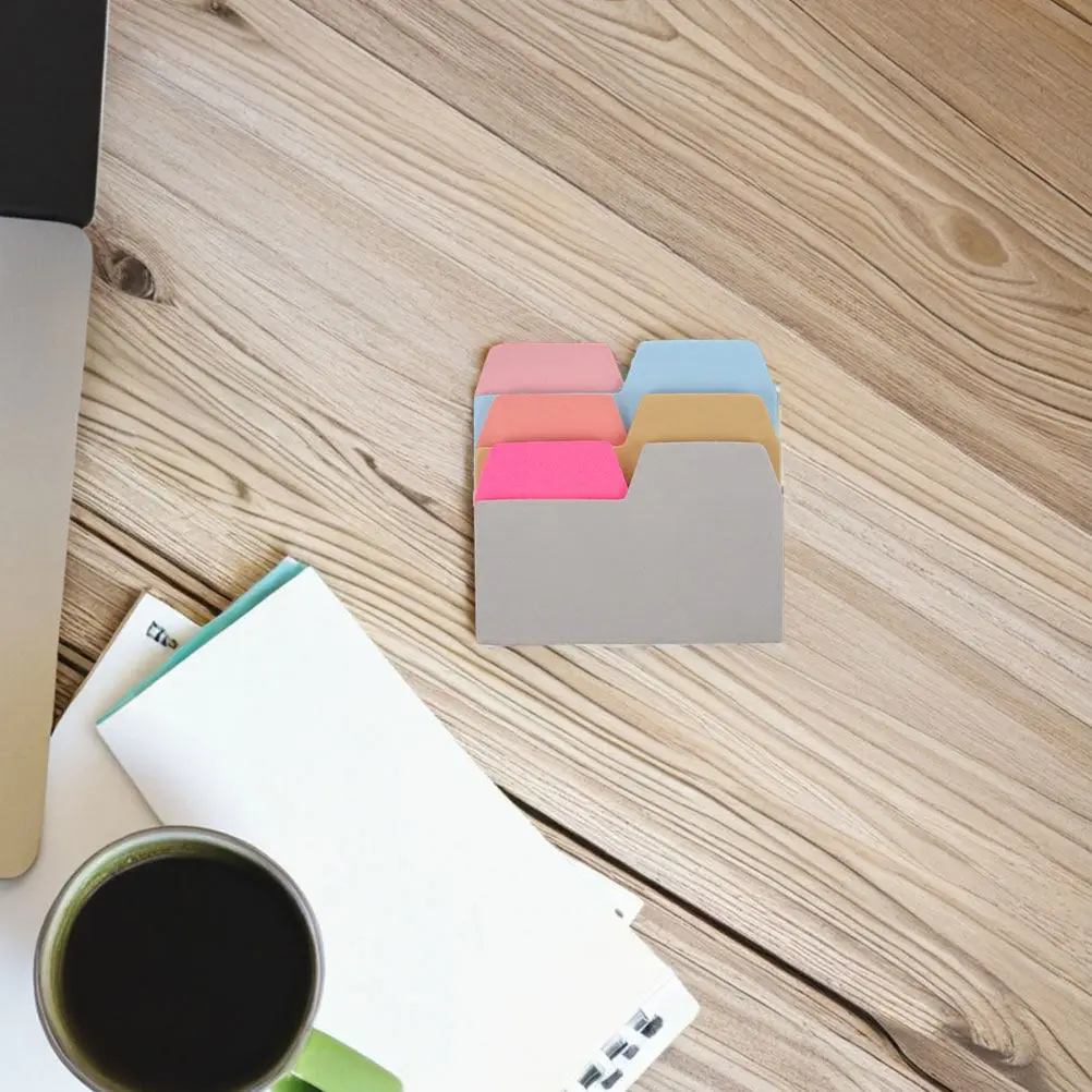 

2Pcs Sticky Index Tabs 6 Vibrant Colors for Annotating Books Writable Planner Accessories - Notebook Divider Tabs Reading Aids