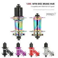 HASSNS PRO7 buje Mtb 32 24 agujeros rodamiento bicicleta de montaña buje libre buje trasero 32h 24h cubo ruidoso bujes de bicicleta 12 11 10 9 8 7 velocidades