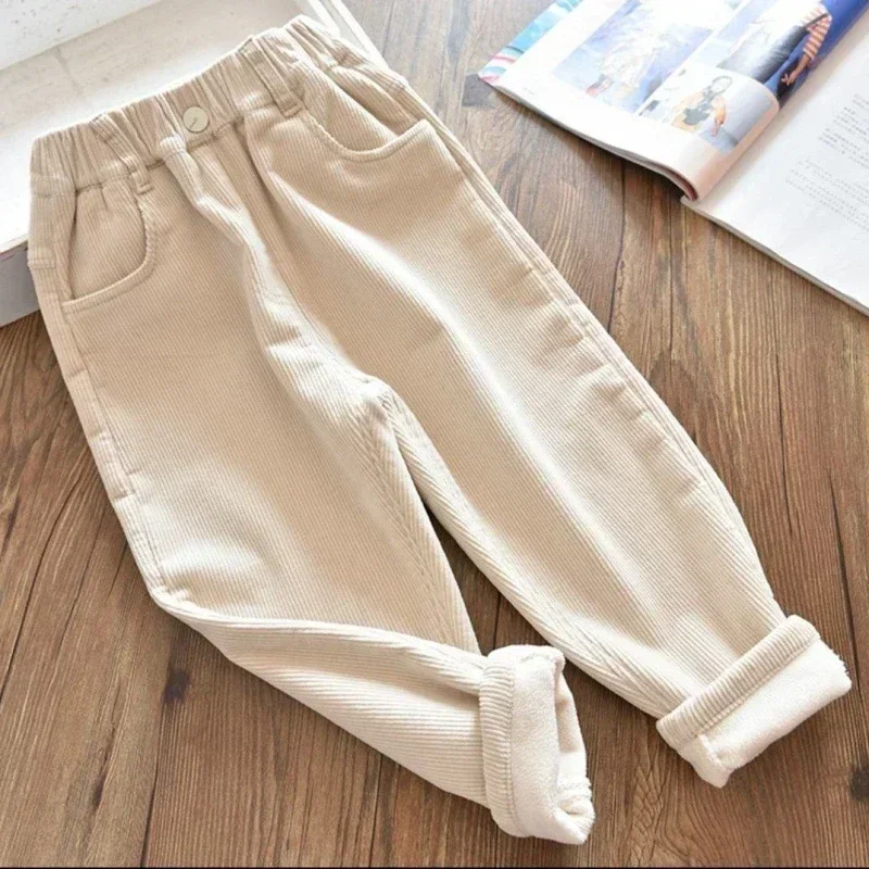 Pantalones de pana para niños - Cálidos para otoño e invierno - imagen 3