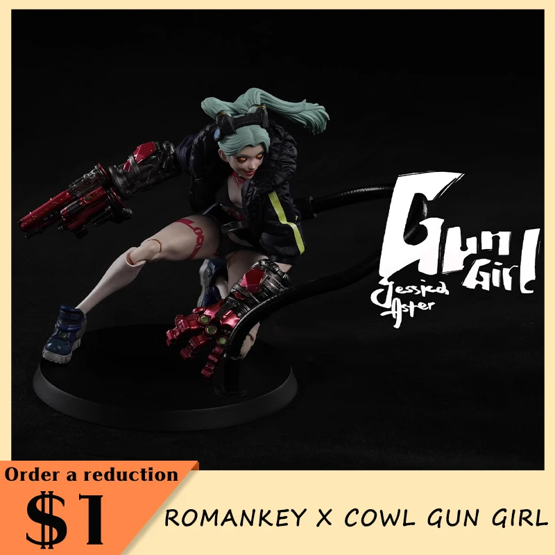 

Romankey X Cowl Gun Girl Aciton Figure Model Battle Female Soldier Jessica Full Set Figurine Collectible Doll Toy Gift Custom