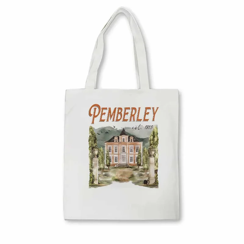 بيمبرلي حمل حقيبة جين أوستن حمل حقيبة دودة الكتب حمل حقيبة الكبرياء والتحامل حقيبة المرأة كتاب عاشق الهدايا الأدبية حمل حقيبة #5