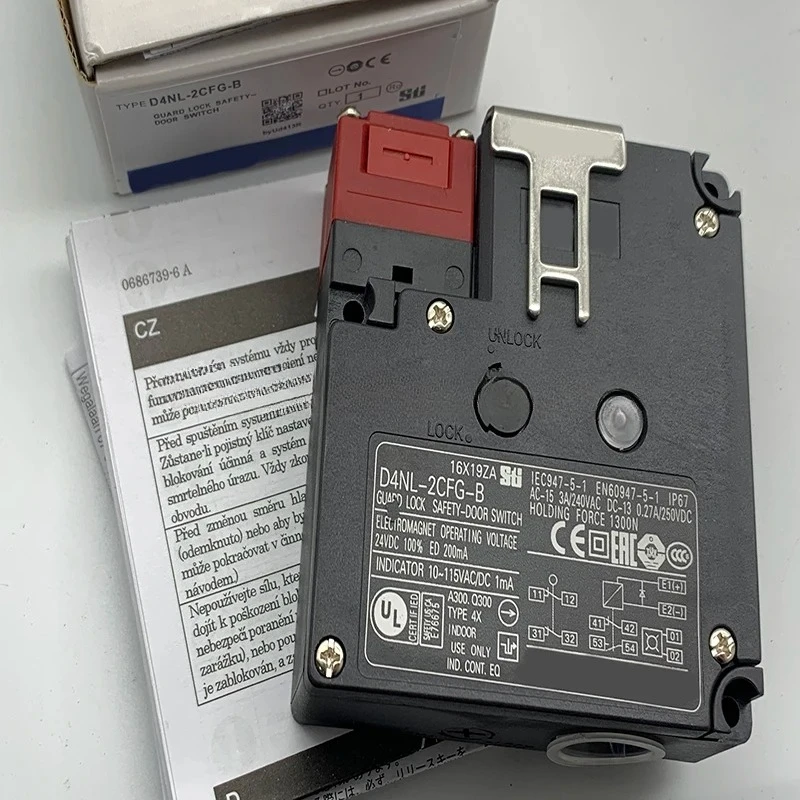 Safety Interlock Switch D4NL-2FFA-B4S D4NL-2ADG-B D4NL-1AFB-B D4NL-2GDG-B D4NL-4EDA-B4 D4NL-4ARA-BS High Quality
