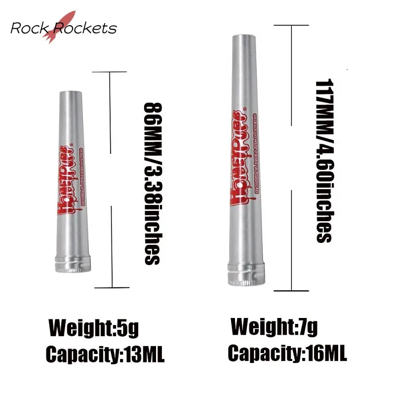 R&R High Qulity Sealed Tobacco Storage Tank Metal Pill Horn Household Sealing Tubes Herb Pill Jar Smoke Tools Home Accessories