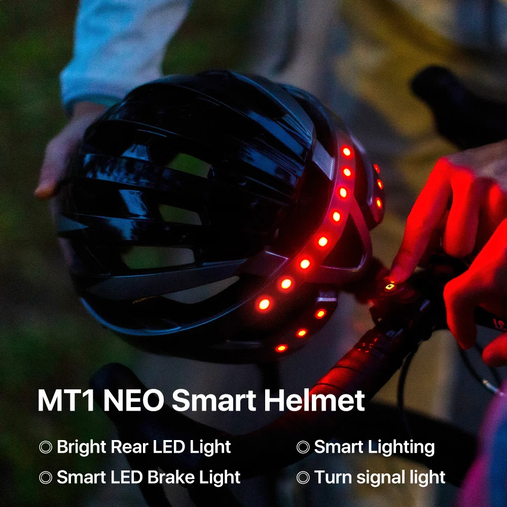 LIVALL MT1 NEO Cycling Smart Helmet Phone call Music Voice Navigation Walie Talkie by LIVALL APP Safe Bike Men Helmet