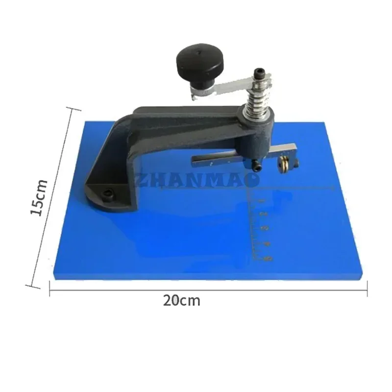 Manual Round Hole Cutter High Precise Lens Glass Cutting Machine Practical Diameter 10-100MM Round Glass Cutting Tool