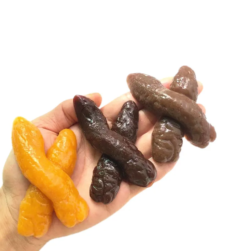 1Pcs April Fool's Day Toys Simulation Rubber Small Breed Dog / Cat Poo Realistic Shits Poop Evil Funny Trick Gag Gift