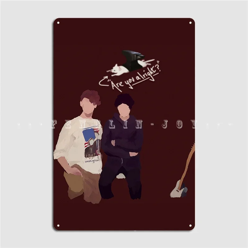 Lovejoy Are You Alright Metal Plaque Poster Club Party Home Poster Personalized Tin Sign Poster