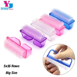2/4 Pcs/Lot Big Size Acrylic Nail Dust Brushes Soft Remove Powder Dust Clean Brush Manicure Professional Nailart Scrubbing Tools