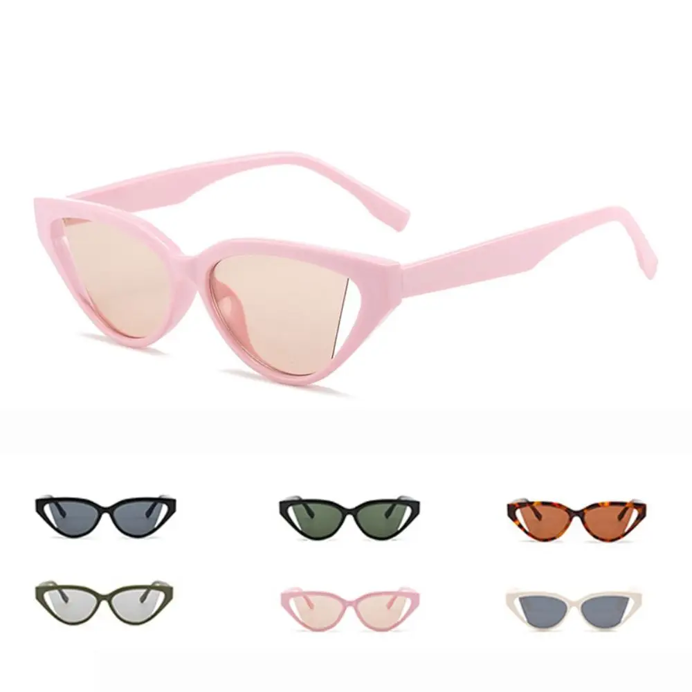 

Small Frame Retro Sunglasses Anti-Glare UV Protective Outdoor Sunglasses Black Shades Cat Eye Eyewear Outdoor Activities