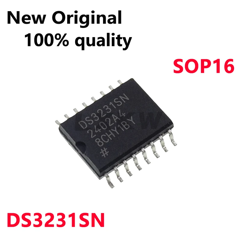 5/PCS New DS3231SN DS3231 SOP16 Real-time clock module chip In Stock