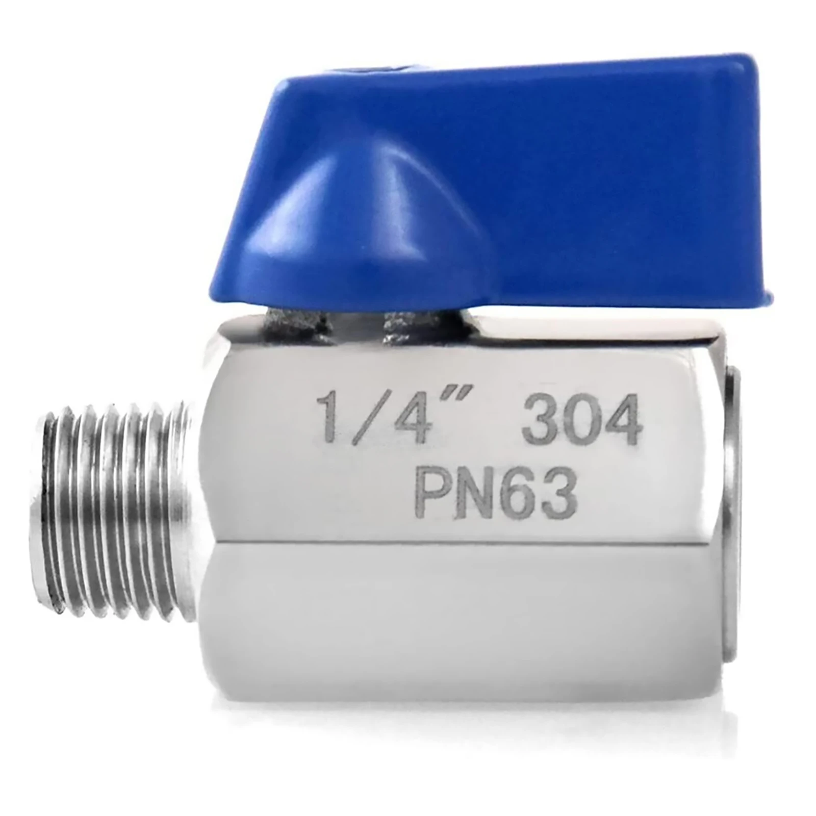 304 Stainless Steel Ball Valve 1/4