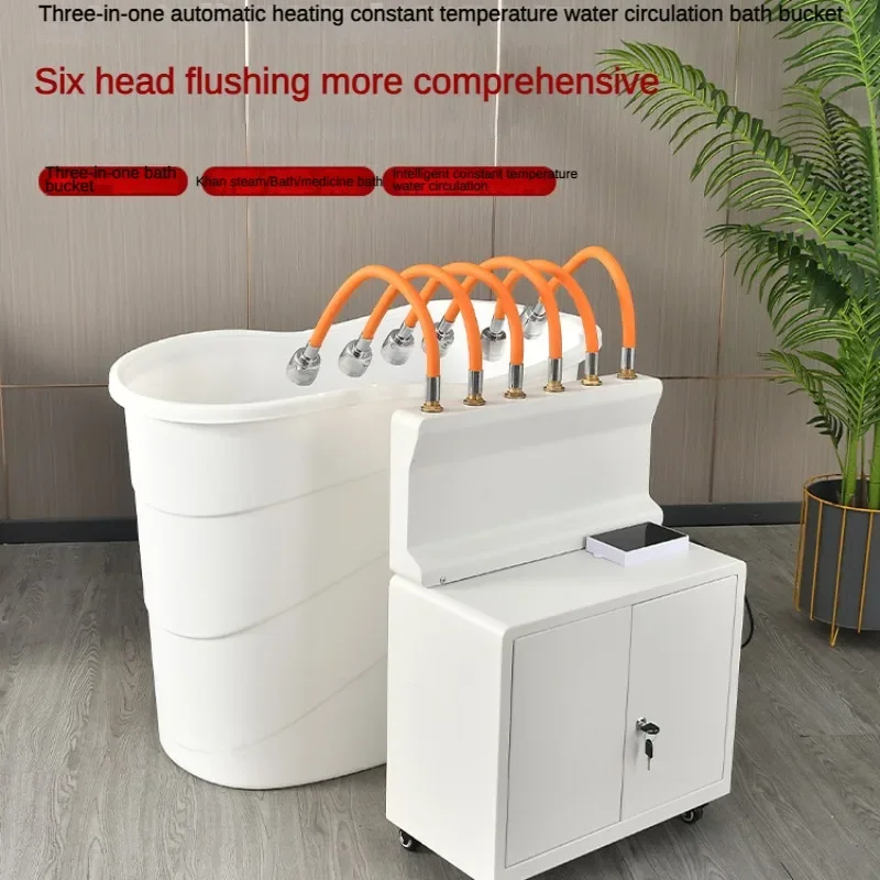 Medicine bathtub Adult bubble tub Adult bath tub Beauty salon Household bath bucket Can sit Medicine bathtub Ladies only