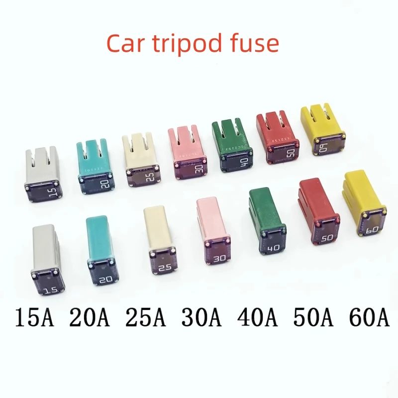 1/5PCS Seiko Auto Square Slotted Fuse Tripod Square Insurance 15A-60A