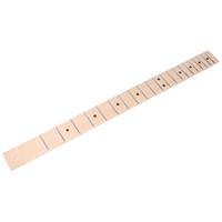 Electric Guitar Neck 21 Frets Maple Fingerboard Black Dots Wood Replacement Part Folk Acoustic String Instrument Accessories