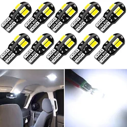 10X LED W5W Canbus T10 luz Interior de coche para Nissan Teana x-trail Qashqai Livina Tiida Sunny March Murano Genis para Nissan Tean