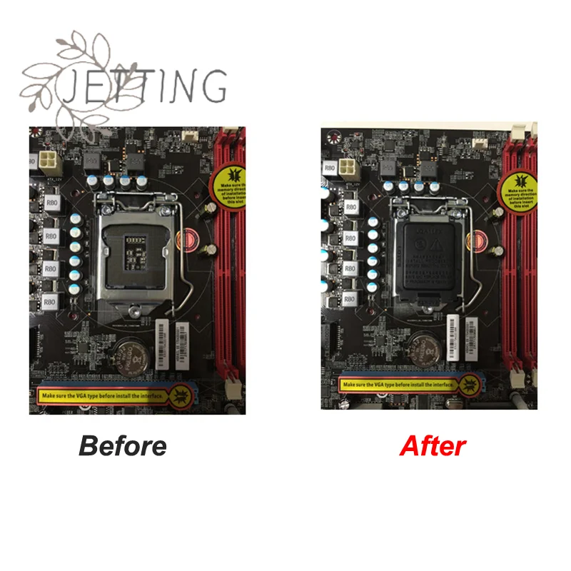 Hot 5pc Motherboard CPU Socket Protection Shell Black Cover Universal CPU Pin Cover For LGA1155/1156/1150/1151/I3/I5/I7