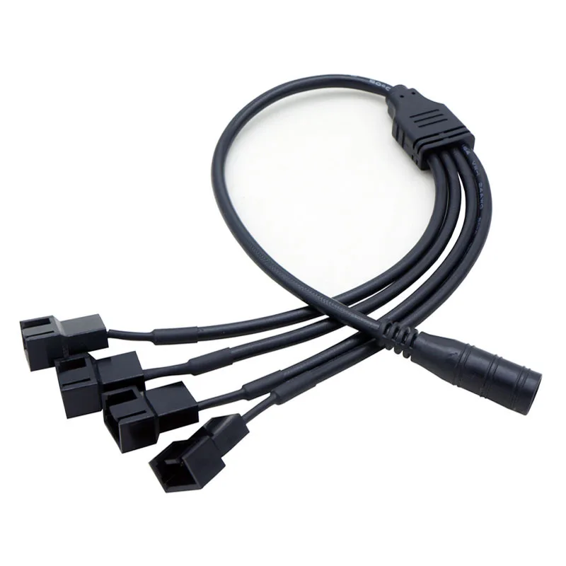 dc-55-мм-x-21-мм-«мама»-на-4-контактный-ШИМ-вентилятор-2-3-4-5-шт-адаптер-питания-соединительный-кабель