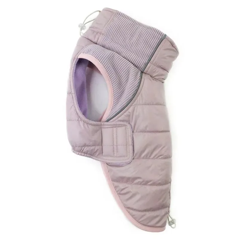 

Colorblock Dog Hoodie-Sporty Campus-Style Pet Sweatshirt with Pocket&Leash Loop for Outdoor Comfort