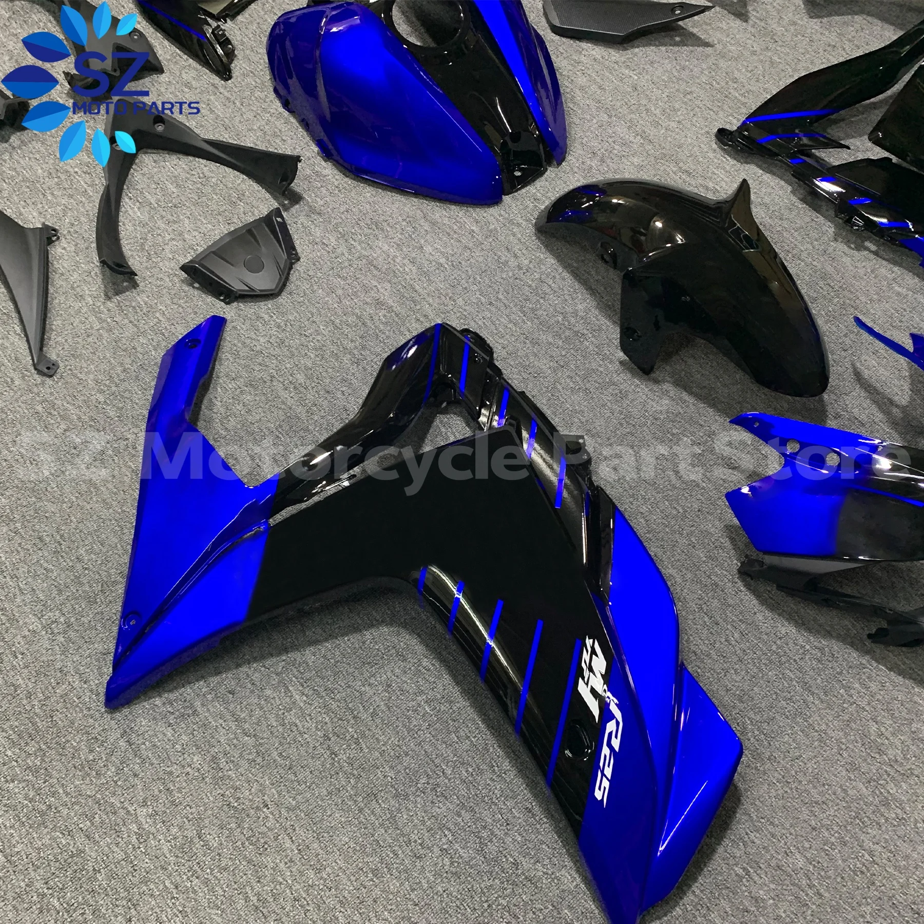 Fit For YAMAHA YZF R3 R25 2014-2018 Fairing Set YZFR3 R25 14 15 16 17 18 Motorcycle ABS Plastic Fairings Body Parts Kit New