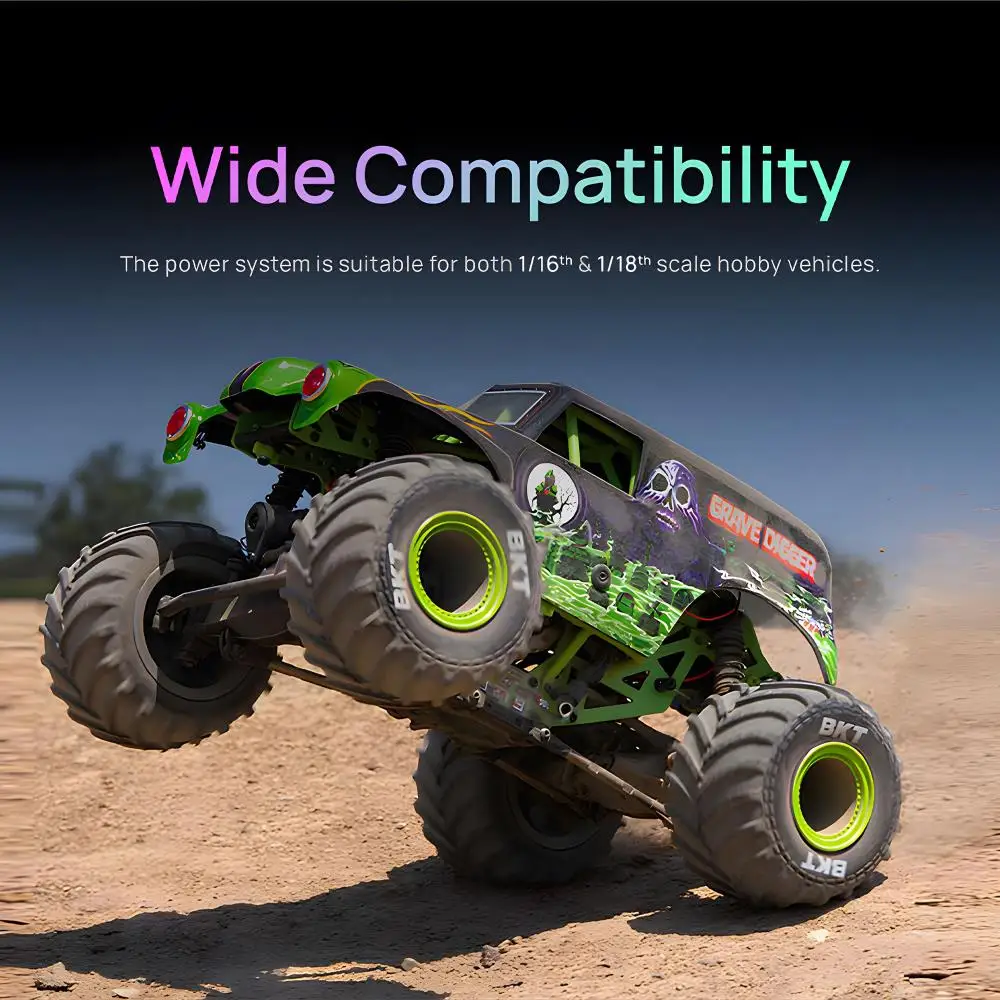 Hobbywing Baru Tanpa Sikat ESC QuicRun WP 16BL30 G2 IP67 ESC Tanpa Sensor untuk 1:16 1:18 On-Road Off-Road Kursus Singkat Truk Monster