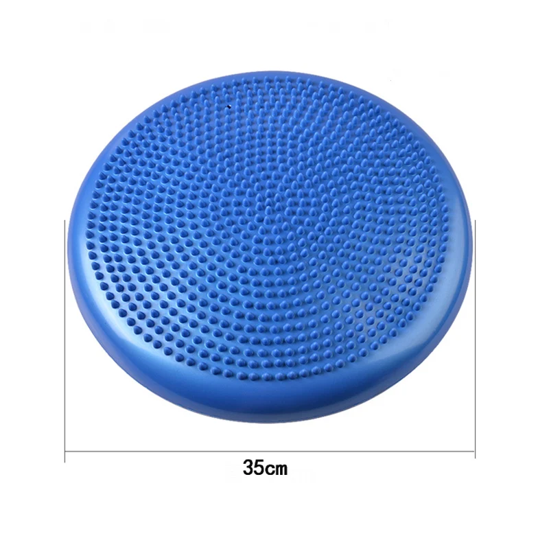 Kids Wobble Balance Disc Cushion Mat Massage Pad Yoga Balls Inflatable Stability Gym Accessories Fitness Exercise Training Ball