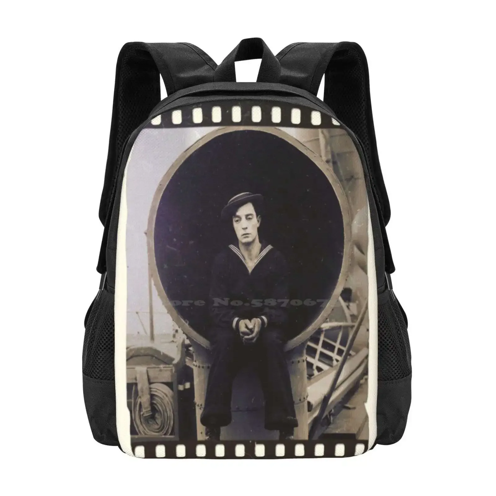

Buster Keaton - The Navigator - Film - D31 Hot Sale Schoolbag Backpack Fashion Bags Buster Keaton Actor Actor Buster Keaton