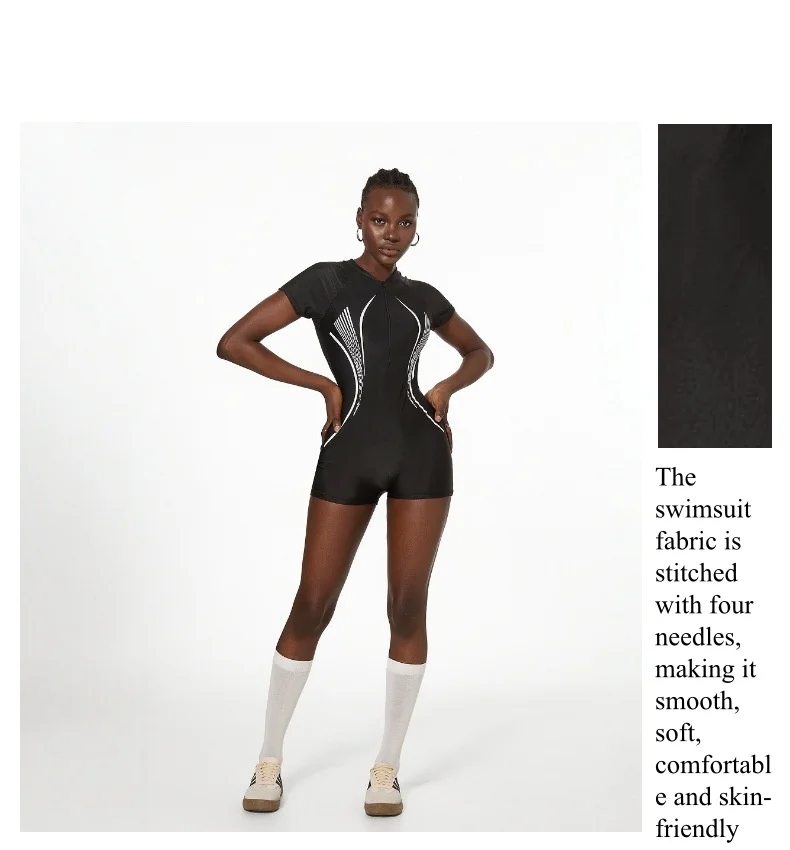 

Women One Piece Professional WaterProof Quick-Dry Surfing Beach SwimWear Outdoor Water Sports Bathing Athletic SwimSuit