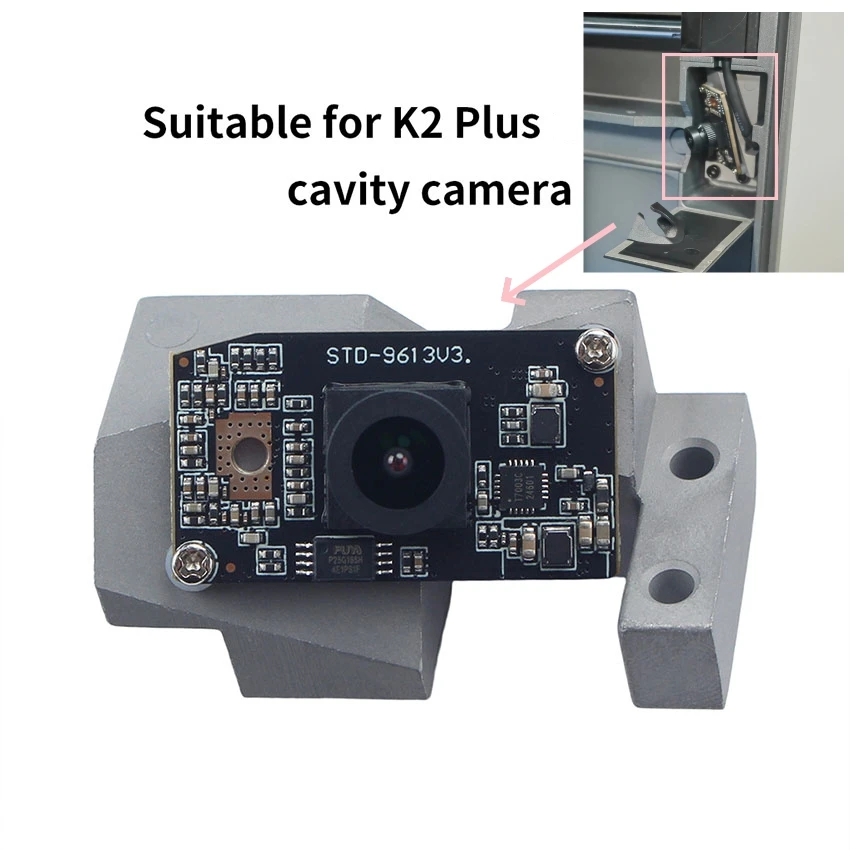 

3D-принтер, камера для печати с внутренней полостью, небольшая устойчивая к высоким температурам для Creality K2 PLUS, аксессуары для 3D-принтеров