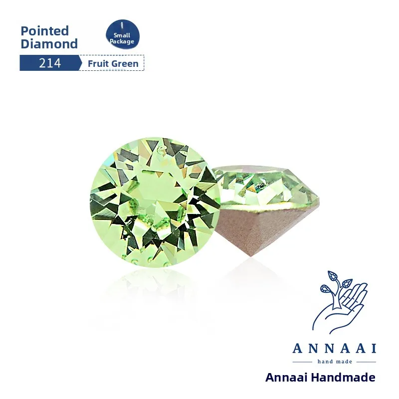 

Украшения для ногтей Pointed Bot Drill 24 Fruit een, 80 алмазных бусин для часов и ювелирных изделий, австрийские хрустальные бусины, модные аксессуары