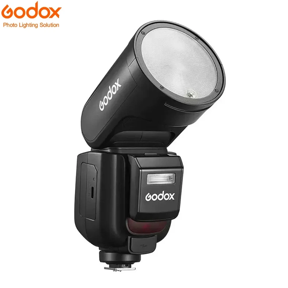 Godox V1PRO C/N/S/O/F TTL Li-ion Round Head Camera Flash Wireless Transmission Speedlite Flash for Canon Nikon Sony Fuji Olympus