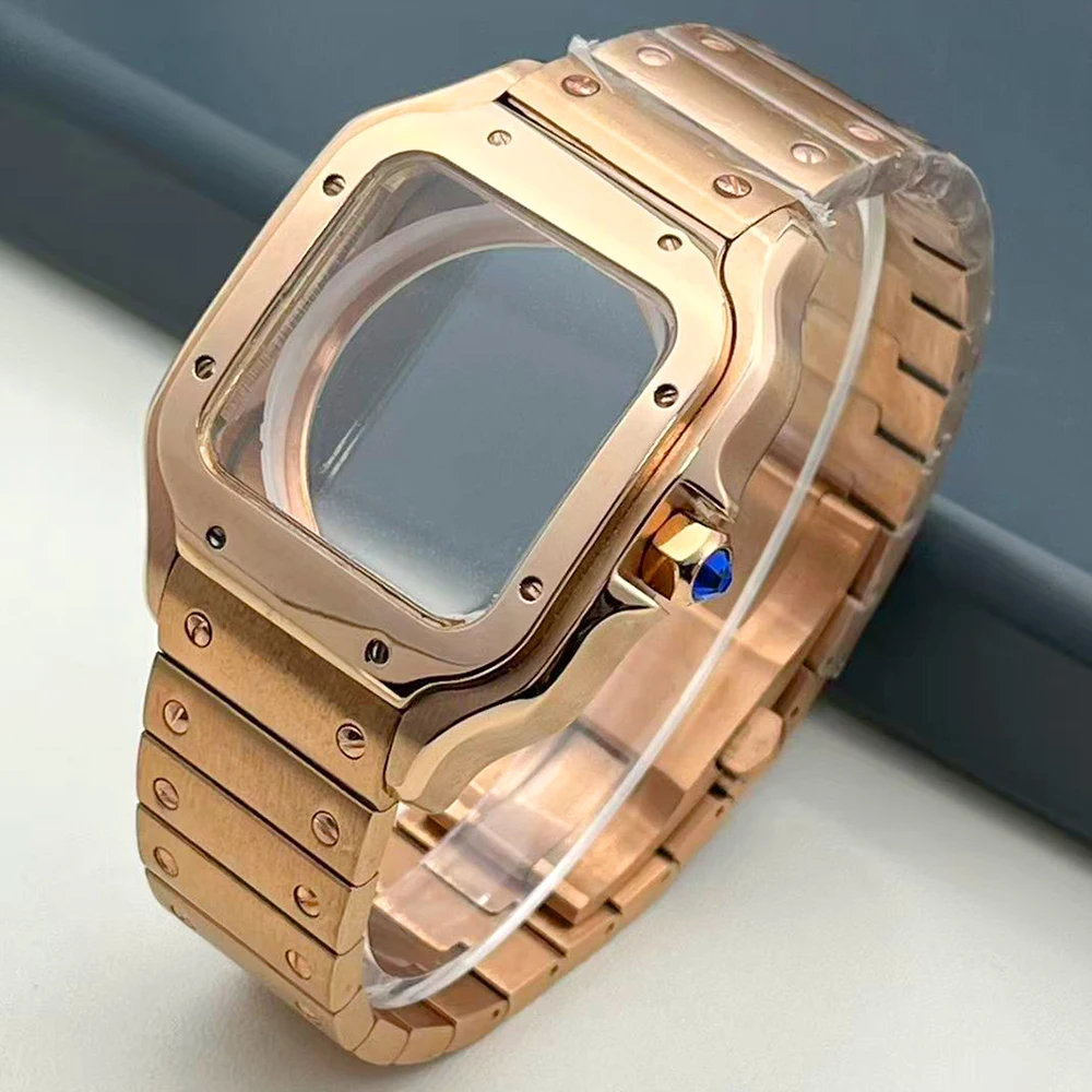 38mm-multi-color-polished-square-case-made-of-316l-stainless-steel-bracelet-is-suitable-for-nh35-34-36-movement-watch-accessorie