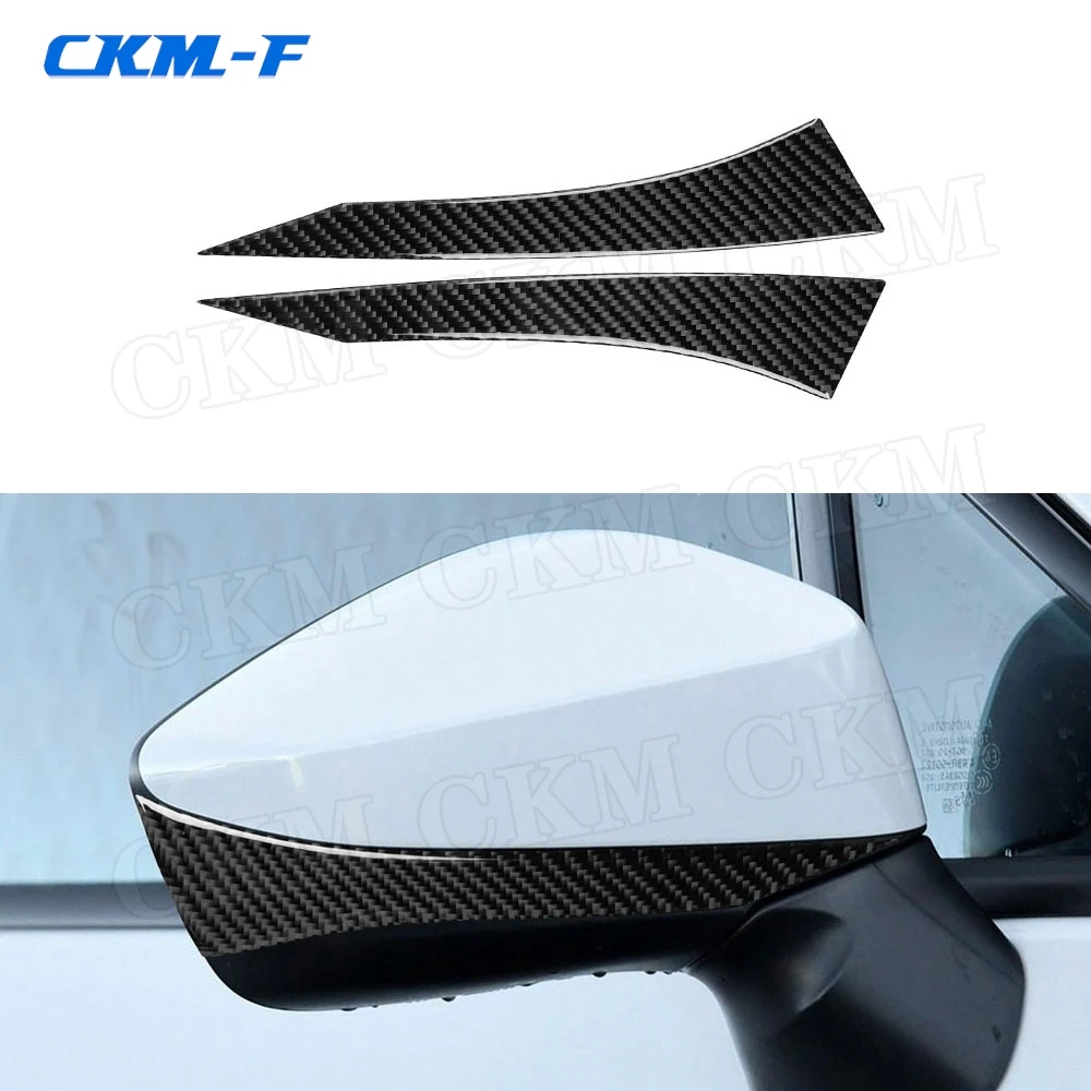 

Carbon Fiber Car Rearview Mirror Cap Anti Collision Decoration Trim Stickers For Toyota GT86 FT86 ZN6 Subaru BRZ 2013-2020