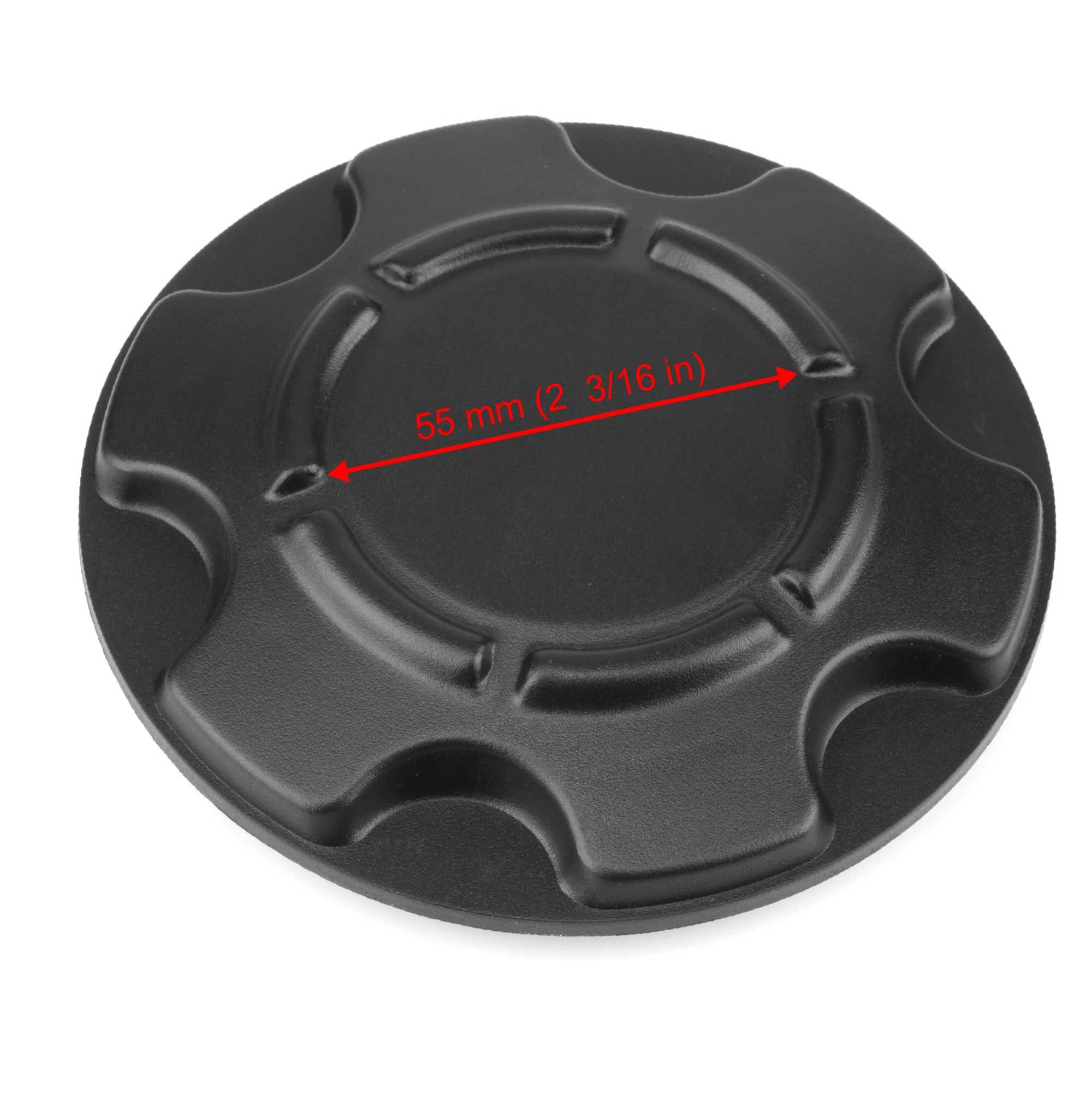 CFPerformance 4 Stück 103mm/4,06" AD 87,5mm/3,44" ID Radnabenkappen für RZR 900/1000/XP4 Auto Felgenkappen Zentralkappen Zubehör – Detail 2
