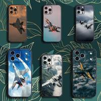 Fighter j-jets take off Phone Case For iPhone 17,16,15,14,13,12,Pro,Max,Plus,E,SE4,Air,Mini Black Soft Box