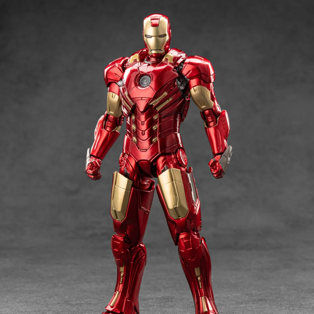 Original ZD Spielzeug Iron Man Tony Stark MK9 MK14 MK12 MK27 MK15 MK35 MK22 MK40 Hammerhead Action Figur Anime Sammeln Modell Geschenke – Detail 4