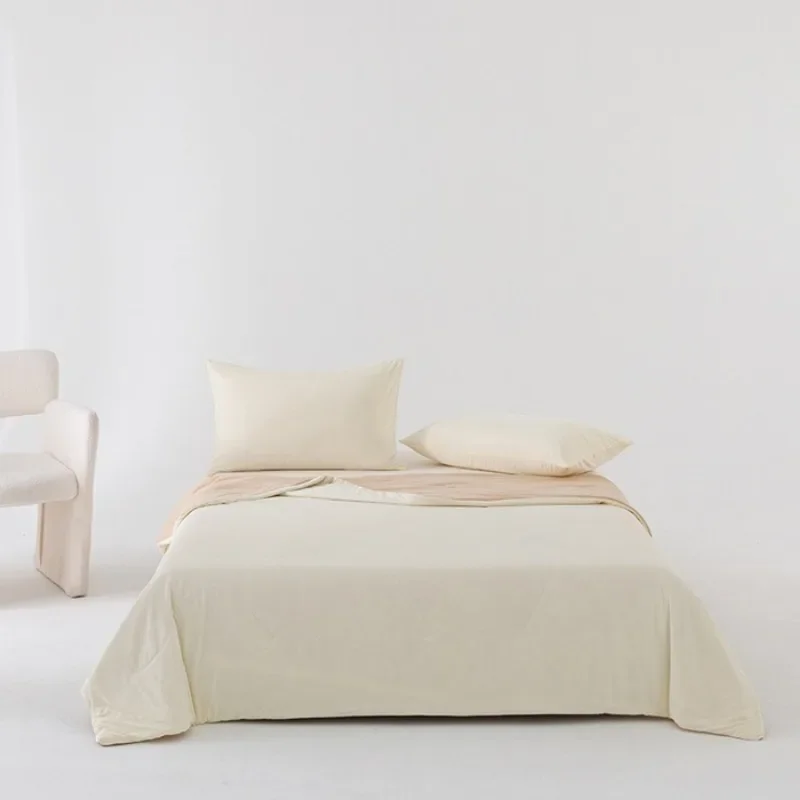 Advanced Sense Class A Double-sided Cooling Antibacterial Air Conditioning Quilt Ice Silk Summer Cooling Quilt Machine Washable