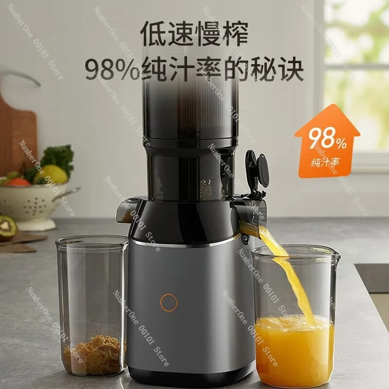 Stainless Steel Filter Slow Juicer Electric Juice Extractor Pulp Juice Separation Multifunction Home Kitchen Fruit Vegetable