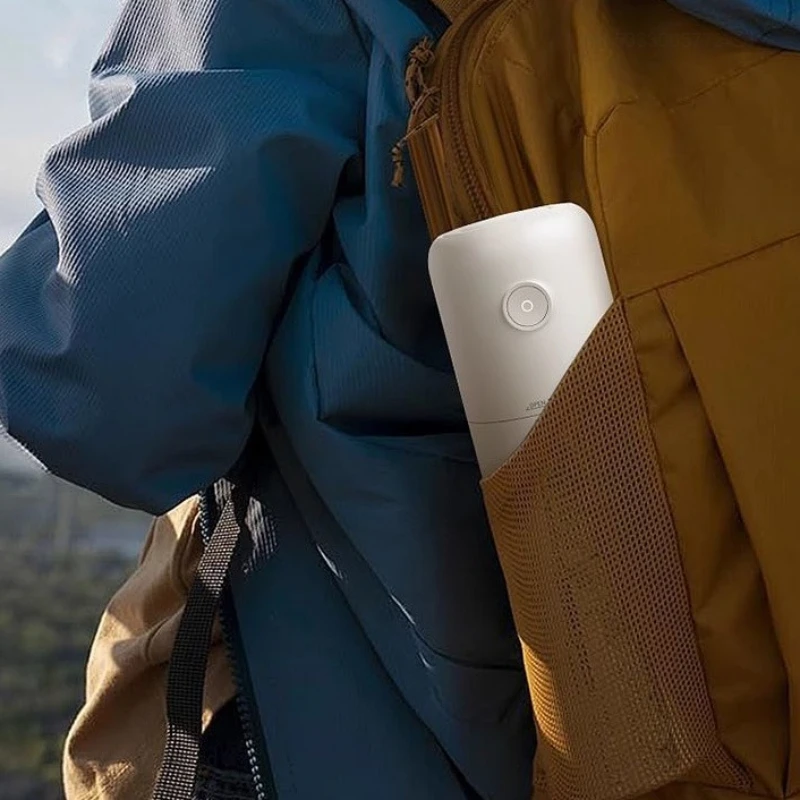 Youpin Circle Joy Penggiling Biji Kopi Elektrik Portabel 40 Gigi Mesin Kopi Penggiling Isi Ulang Rumah Dapat Disesuaikan Eksternal