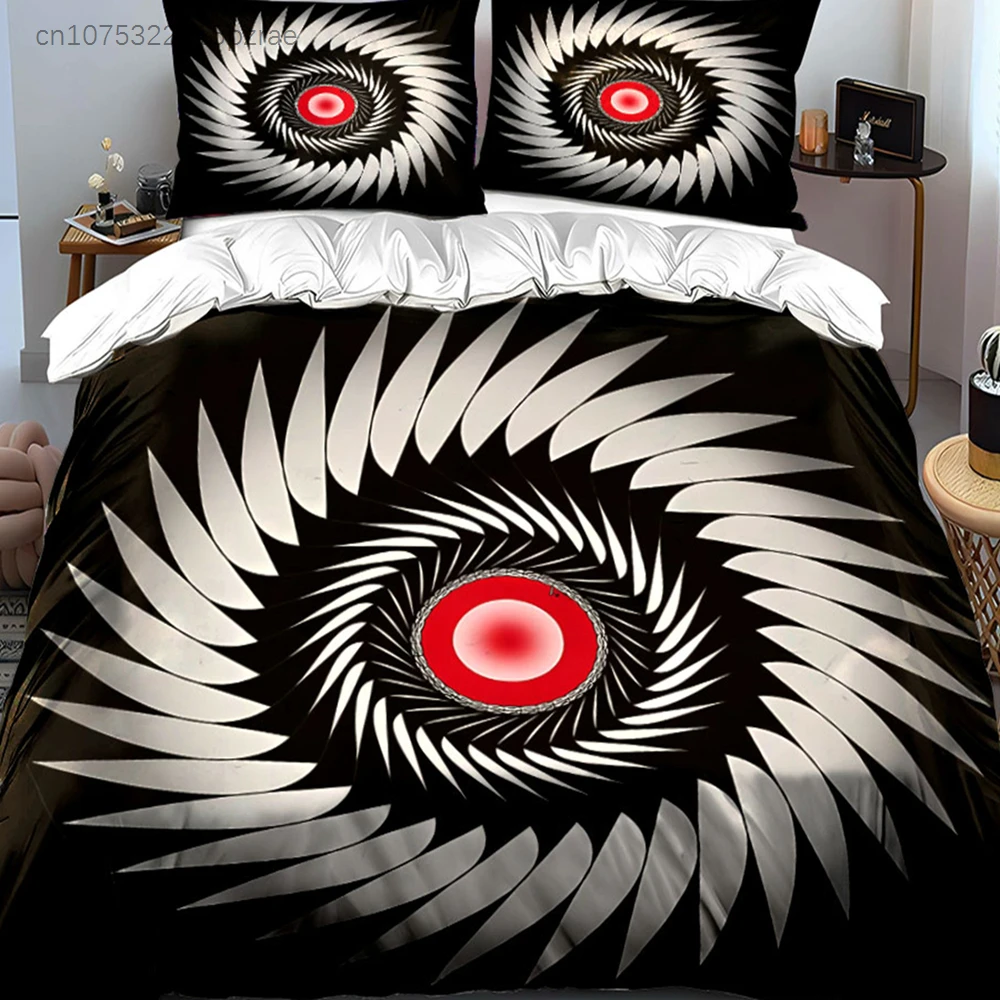 Modern Abstract Wall Decor Set Multiple Sizes kid's And adults' Bedroom Exquisite 3PC Bedding set, Gift