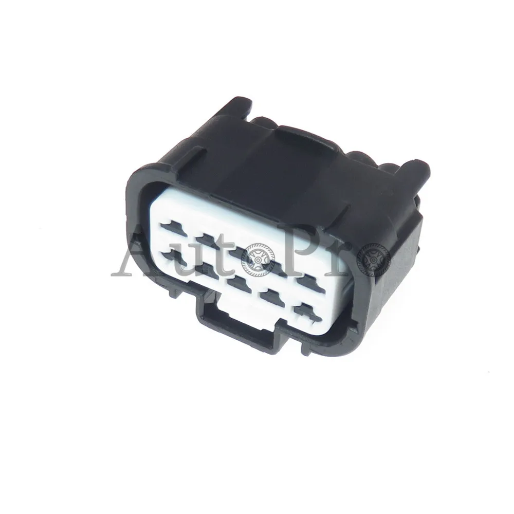 1 Set 10 Hole 6189-7601 6189-7602 AC Assembly Car Headlights Electric Cable Female Docking Waterproof Plug For Roewe Chevrolet