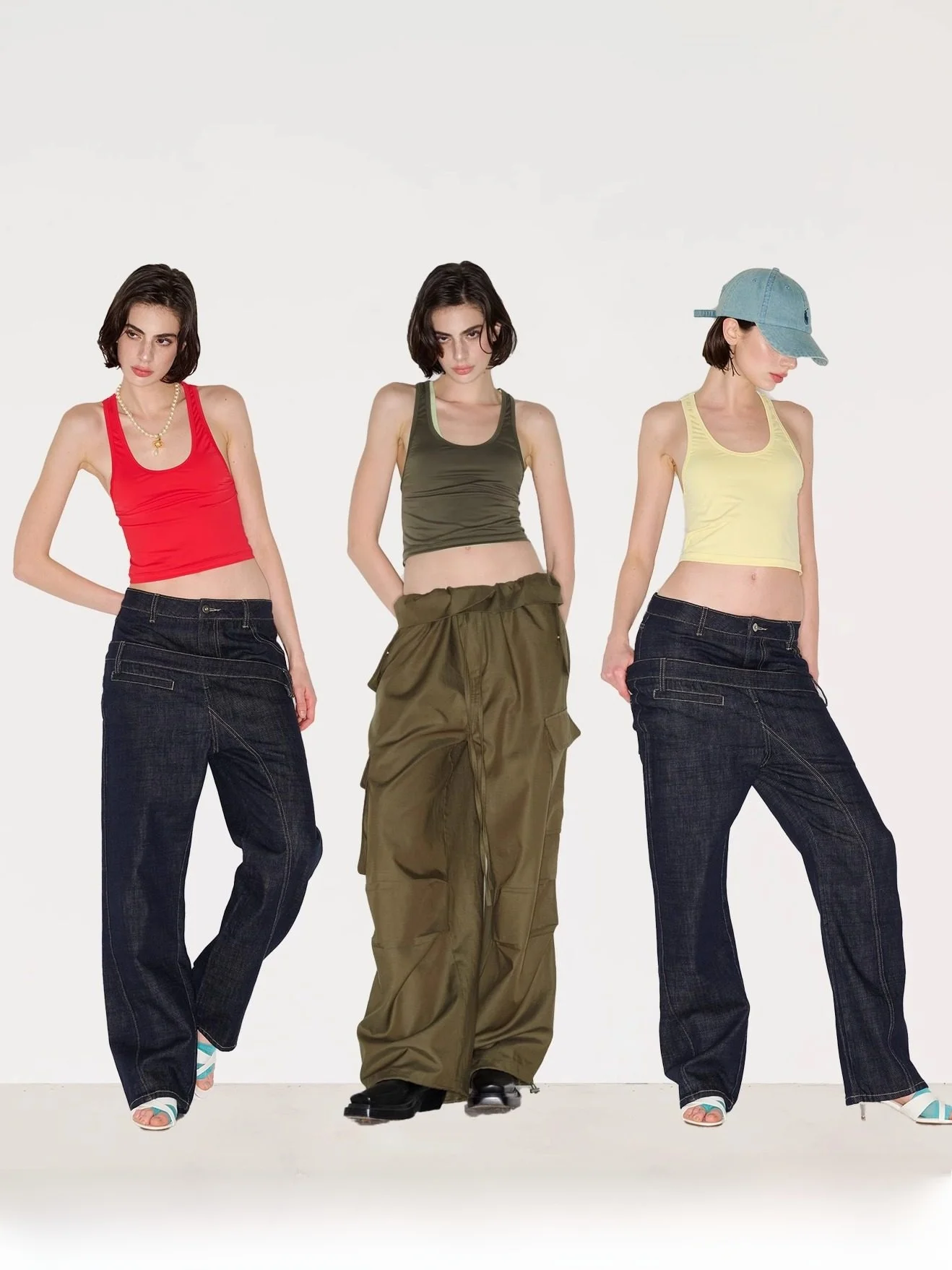 

Casual Pure Color Vest Basic Layering Top Svel T-irt Women's Faion Summer 2025 Bal Sle Nylon Spandex