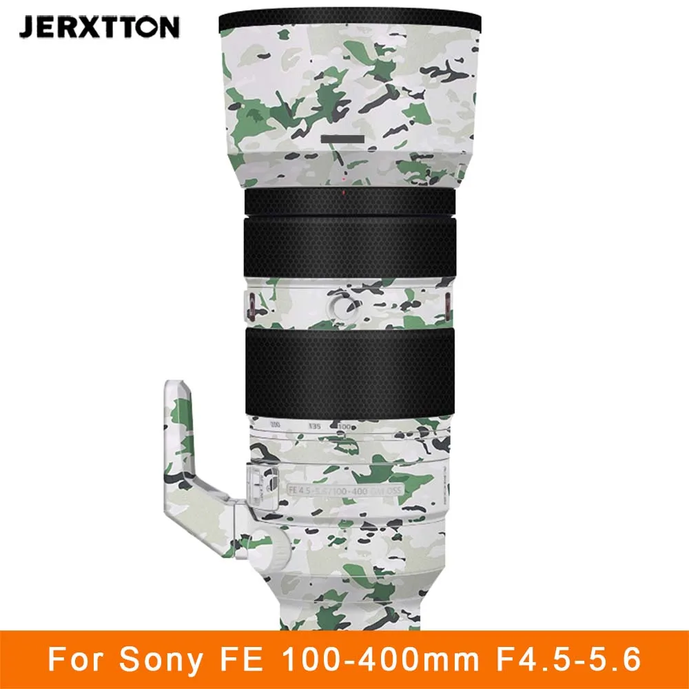 

FE 100-400 4.5-5.6 Camera Lens Sticker for Sony FE 100-400mm F4.5-5.6 Macro Coat Wraps Film Protector Vinyl Decal Skin