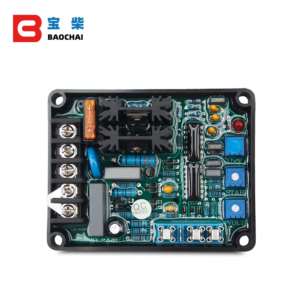 Universal GAVR 8A AVR Automatic Voltage Regulator 8 Amp 220V for Brushless Diesel Generator Alternator Genset Spare Parts