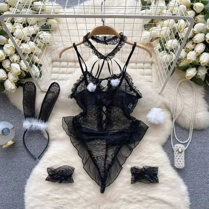 Christmas Cosplay Costumes 2026 New Year Dress for Couple Sexy Honeymoon Plus Rabbit Chemise Exotic Role Playing Santa Apparel