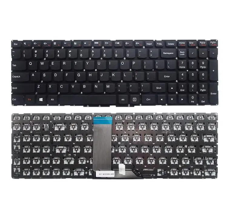 

Новинка для Lenovo 700-15 700-15isk 700-17isk 700s-15 700s-15ikb 500s-15isk m51-80 Клавиатура США без подсветки