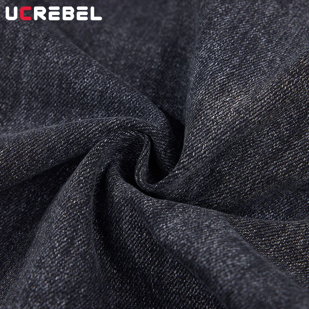 Jeans a banana pieghettati effetto lavato Tasca da uomo Retro Streetwear Pantaloni larghi in denim a gamba larga da uomo