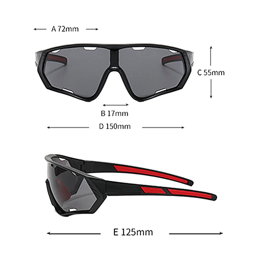 Glasses for Bicycles UV400 Men Cycling Sunglasses Brazil US Dropship Epacket Sun Glasses Women MTB Bike Eyewear Sports Goggles