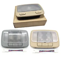 Car reading lights Car ceiling lights Gray Beige 1pc For Hyundai Tucson 2005 2009 928002E000QS 92800 2E000QS 92800-2E000QS