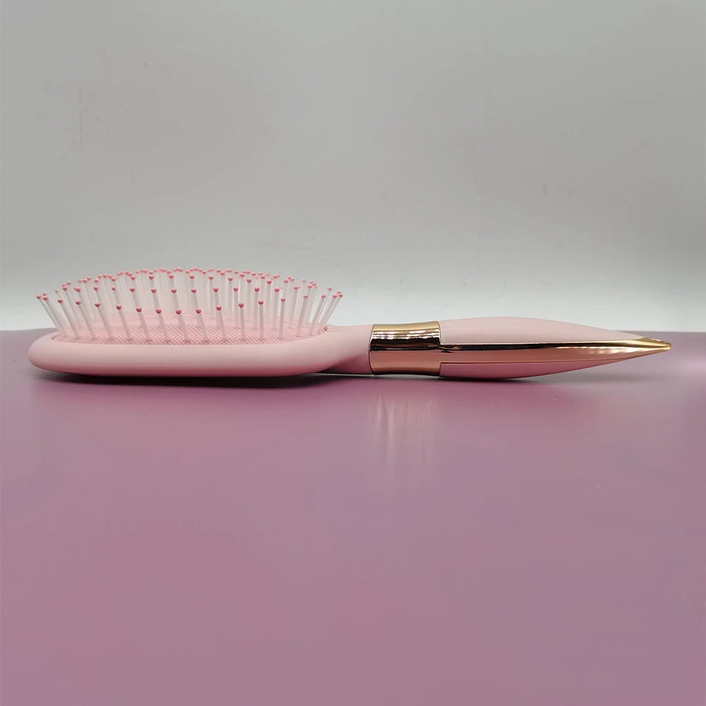 Beauty Hair Brush, Straight & Smooth Soft Touch Paddle Brush Round Brush and Detangling Brush,Great On Wet or Dry Hair Health